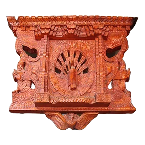 Nepal Handicraft Peacock Window Dragon Elephant