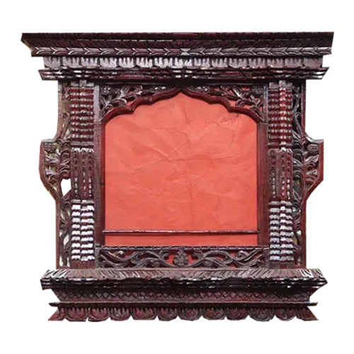 Nepal Handicraft Wooden Carving Kumari Jhyal