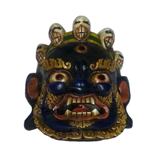 Nepal Handicraft Wooden Decorative Mask