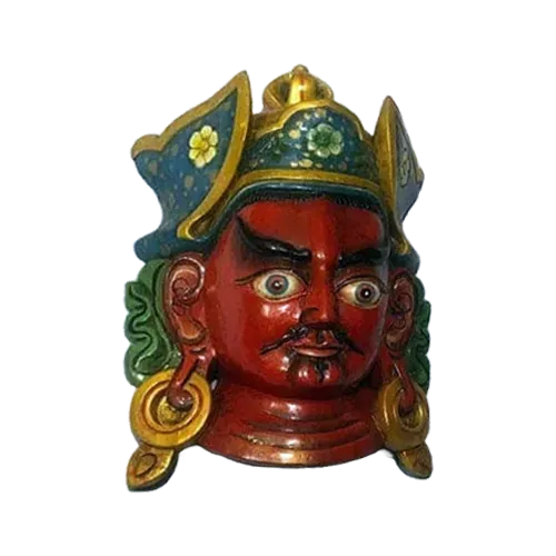 Nepal Handicraft Wooden Face Mask