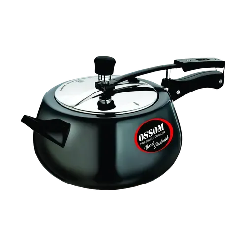 OSSOM Curve Hard Anodized Pressure Cooker – 5L