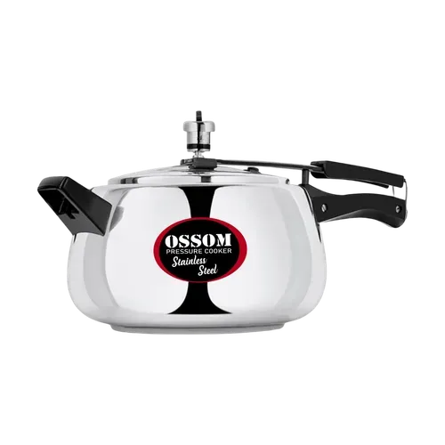 OSSOM Curve Stainless Steel Pressure Cooker– 5 L