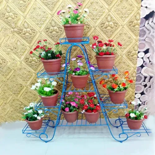 Metal Stand for Planter with 10 Tier (10 Gamala Holder)