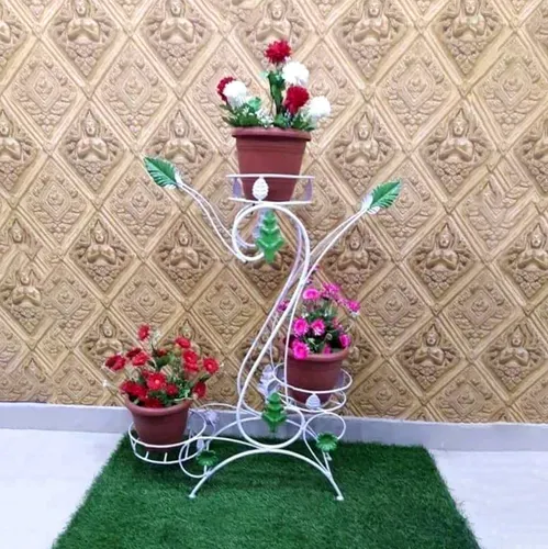 Three Tier Gamala Stand in Beautiful Flower Design