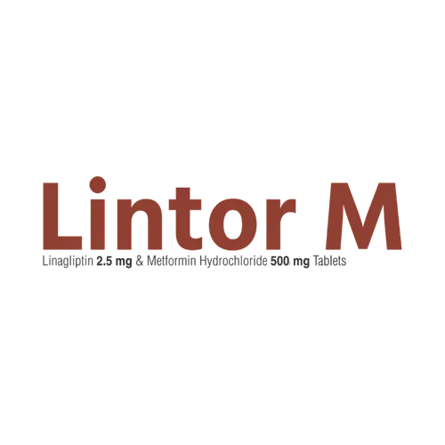 Lintor M 500mg Tablets | Linagliptin and Metformin Hydrochloride