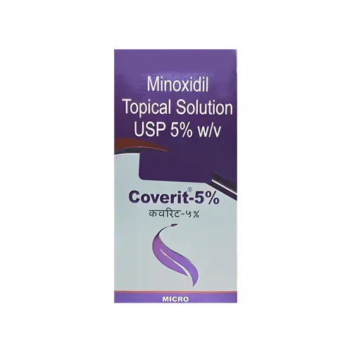 Coverit 5% Solution | Minoxidil Topical Solution