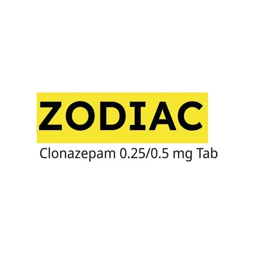 ZODIAC tablet | Clonazepam 0.25/0.5mg