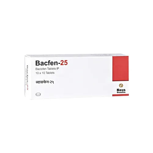 Bacfen-25 mg Tablets | Baclofen 25mg Tablets