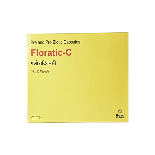 Floratic-C Capsules | Pre and Probiotic Capsules