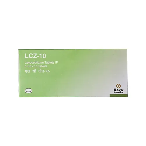 LCZ-10 Tablets | Levocetirizine 10 mg Tablets