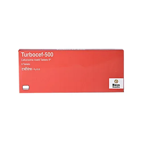 Turbocef-500 mg Tablets | Cefuroxime Axetil 500 mg Tablets