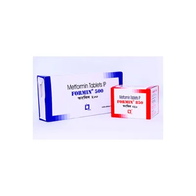Formin 500/850 mg | Metformin HCl IP 500/850 mg Tablet