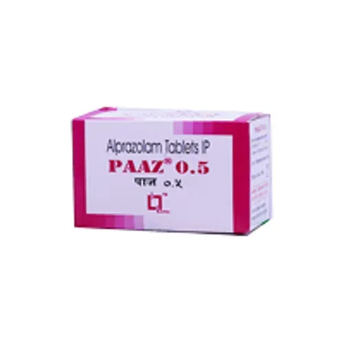 Paaz 0.5 mgTablet | Alprazolam Tablet