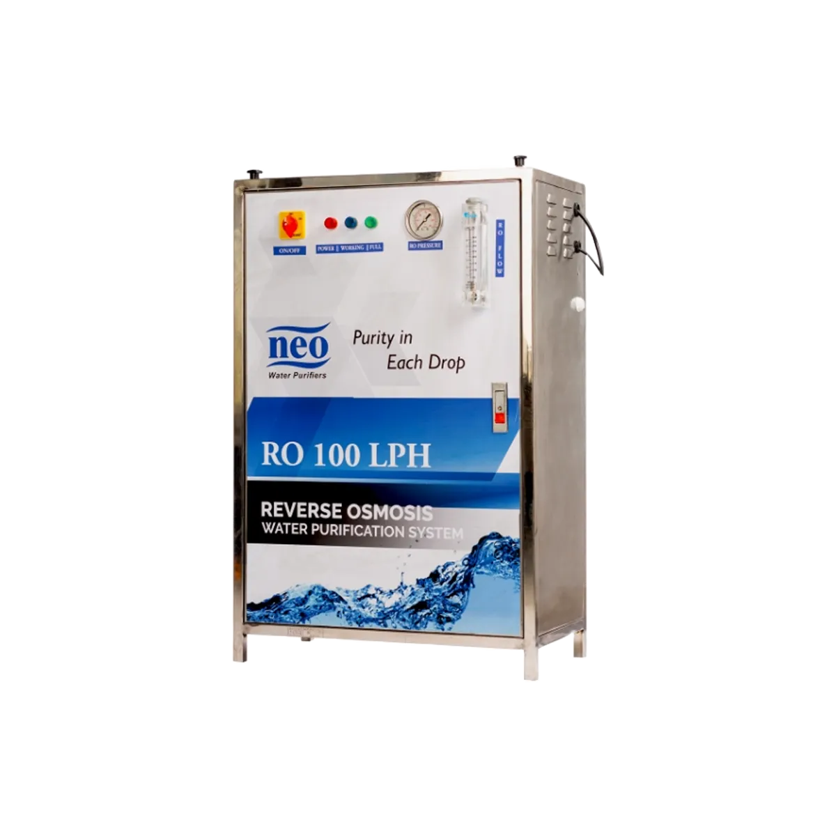 Neo 100 LPH RO + UV Commercial Water Purifier