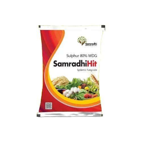 Samradhi Hit System Fungicide Sulpher 80% WDG for Agriculture | Sulpher
