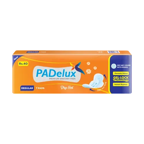 PADelux Dry Feel 240 mm Sanitary Pads