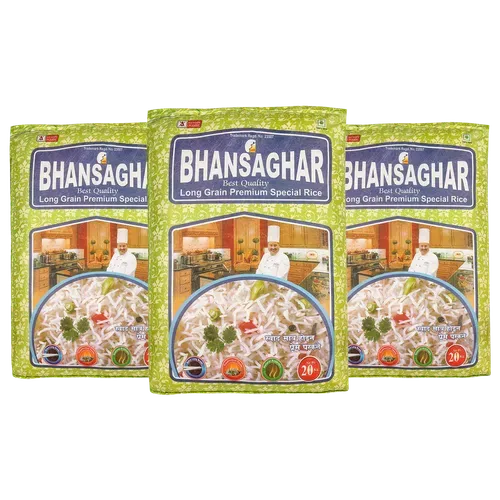 Bhansaghar Premium Long Grain Rice- 20kg