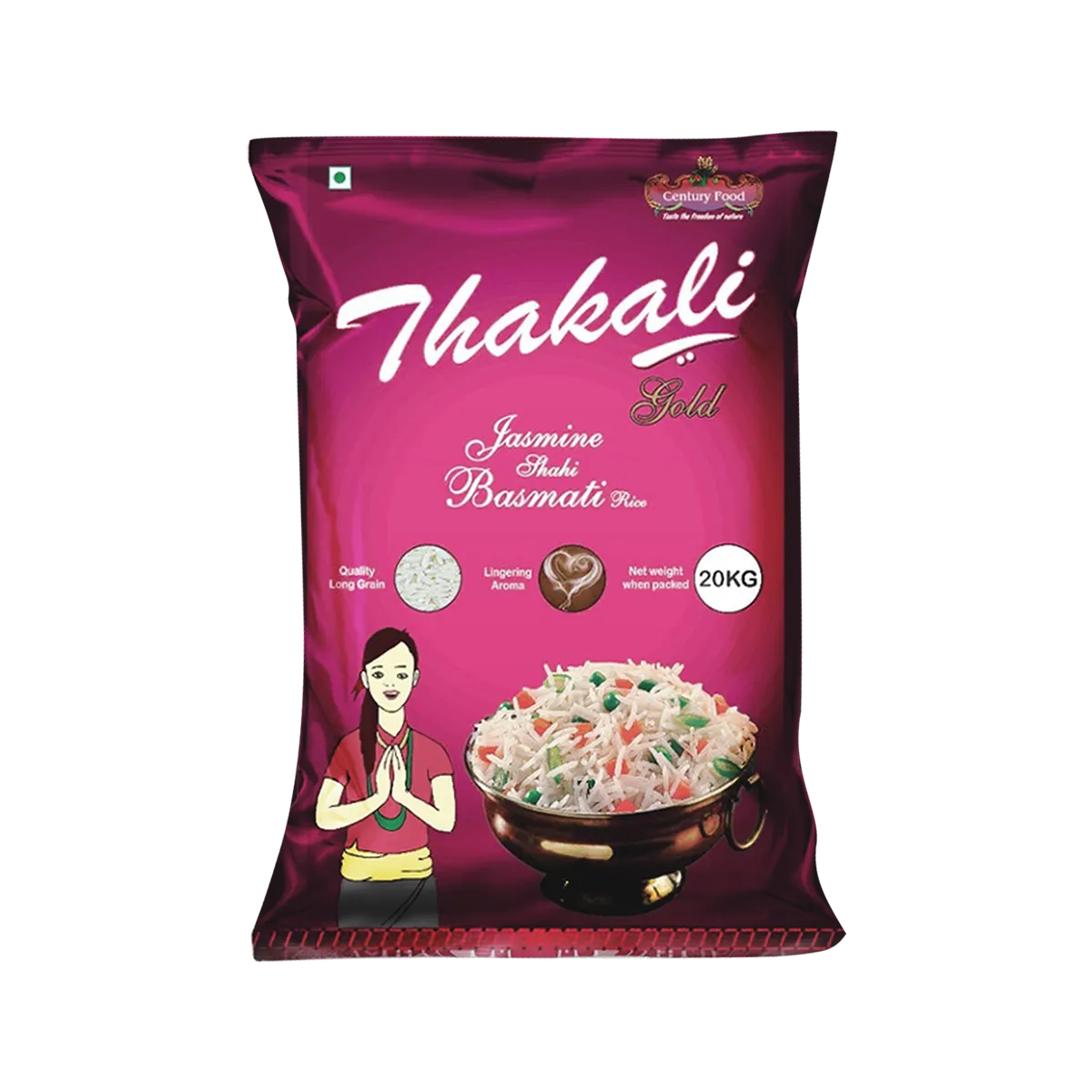 Thakali Jasmine Shahi Basmati Rice 20 KG, 5KG and 1KG