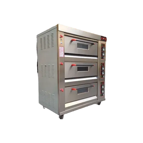 3 Deck 6 Tray Baking Gas Oven