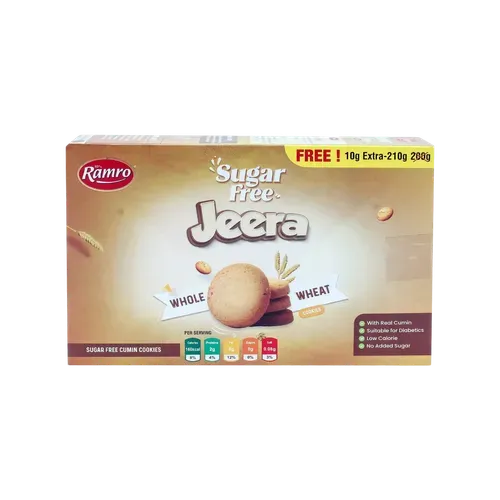 Sugar Free Jeera Cookies
