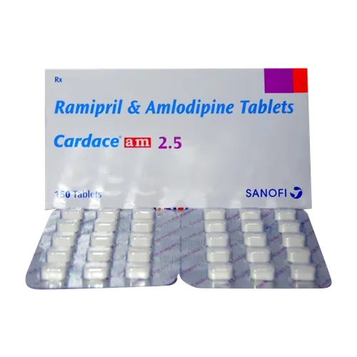CARDACE AM 2.5/5MG TABLETS