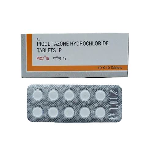 Pioglitazone Hydrochlordie Tablets IP 15MG/30MG