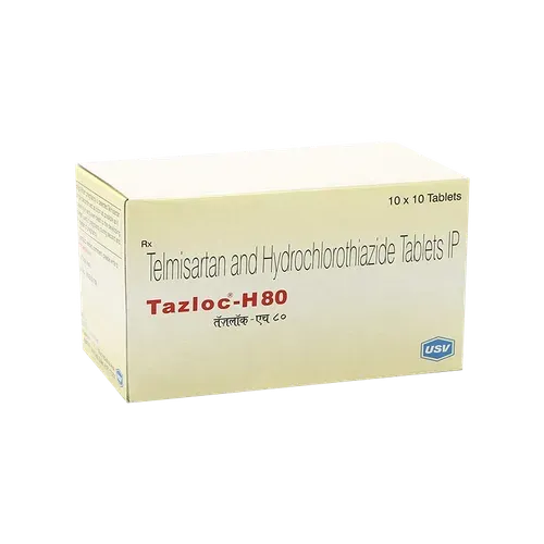 Telmisartan and Hydrochlorothiazide Tablets IP -TazlocH80