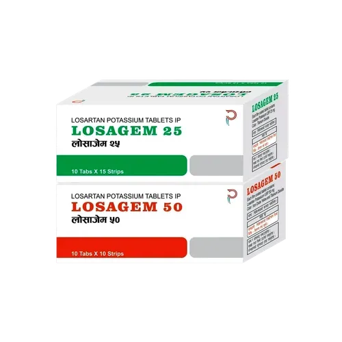Losartan Potassium Tablets IP 25MG/50MG