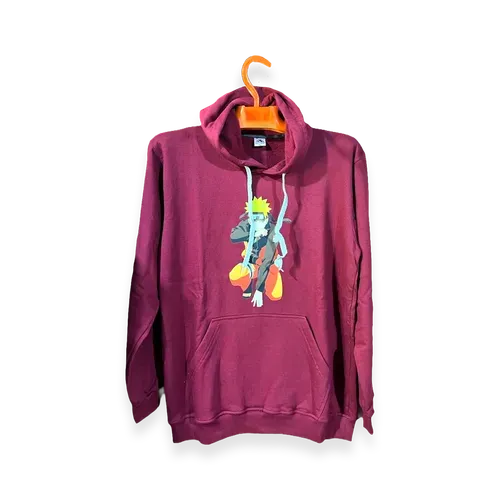 Printed Cotton Hoodie for Men